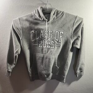 Jostens Sweatshirt Hoodie M Gray Class Of 2025